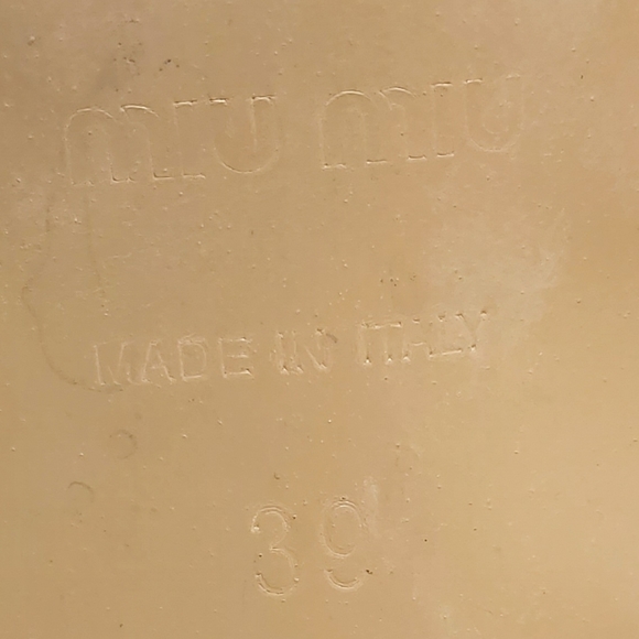 Miu Miu platform heeled booties - Picture 4 of 16